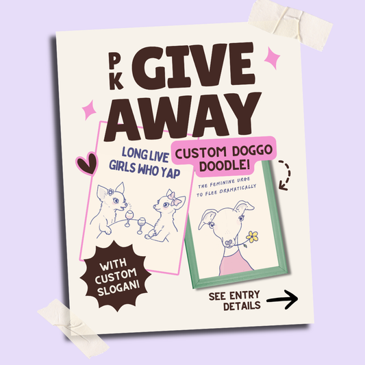 A GIVEAWAY! + All the Latest from Poochie HQ 🎀